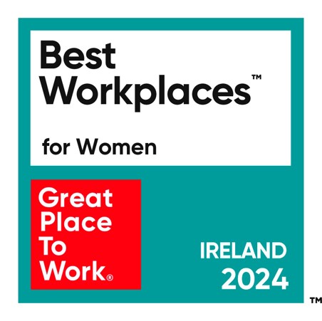 Best workplace for women IE logo