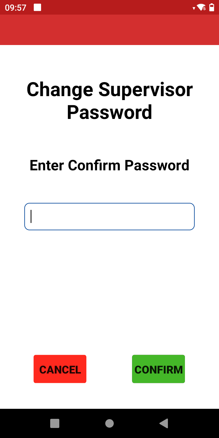 Confirm new password